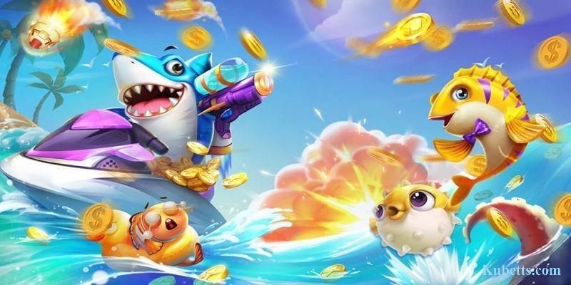 Sảnh Bắn cá - Kho tàng vũ khí khủng với nhiều cấp độ