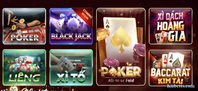 Sảnh game bài đổi thưởng Sunwin