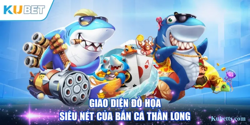 Bắn Cá Thần Long: Đại Náo Đại Dương, Săn Rồng Vàng Rinh Triệu Thưởng 1 Giao diện đồ họa siêu nét của Bắn Cá Thần Long